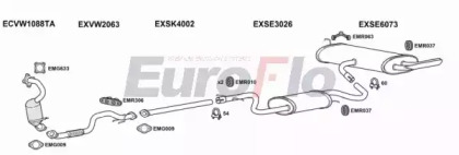 Система выпуска ОГ EuroFlo SEALTX14 6001